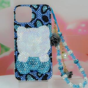 <span class=keywords><strong>Coque</strong></span> de Téléphone Complète Anti-Chute Manuelle et Tridimensionnelle Chat Cartoon Kitty avec Lanière pour <span class=keywords><strong>iPhone</strong></span> 17 16 15 14 13 <span class=keywords><strong>12</strong></span> 11 Pro Max - Product Image 4