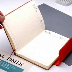Carnet A5 en cuir PU personnalisé avec logo, écologique, épais, imprimé UV, 100 feuilles, fermeture magnétique, pour bureau et affaires - Product Image 3