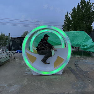 Équipement de jeu interactif en plastique pour l'extérieur, pour usage commercial, capacité 100-500 kg - Product Image 3