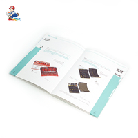 Cahier d'exercices brodé sur mesure (auto-relié) – Impression de livres brochés sur papier couché – Logo et taille personnalisés imprimés