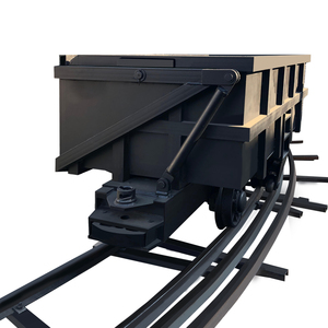 Ángulo de Inclinación ≥40 °   Vagón de Descarga Lateral de Gran Ángulo de Inclinación para Minería Ferroviaria, 1.2m³, Descarga en Riel Curvo, Ahorro de Espacio - Product Image 1