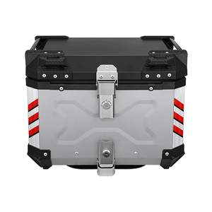 <span class=keywords><strong>Top</strong></span> <span class=keywords><strong>Case</strong></span> de moto en aluminium de grande capacité 55L Extra-Size coffre de vélo électrique 6061 Aviation Construction en aluminium - Product Image 3