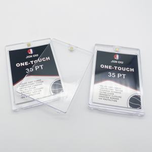 35PT यूवी संरक्षण एक टच खेल कार्ड शीर्ष लोडर JO-K-111 चुंबकीय कार्ड धारक - Product Image 6