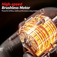 Mini Ventilador Turbo Jet de 130000 RPM, Soplador de Aire Eléctrico de Súper Potencia, Recargable, con Función Antipolvo