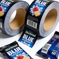 Rouleau de film plastique coloré de qualité supérieure, film d'emballage alimentaire thermoscellable de qualité alimentaire, fabricant de rouleaux de film pour emballage personnalisé
