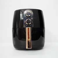 Friteuse à air électrique domestique à panier unique en acier inoxydable antiadhésive, four économe en énergie pour grillades, fritures et cuisson manuelle
