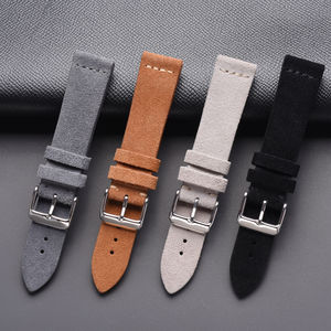 <span class=keywords><strong>Cinturino</strong></span> LAIHE in vera <span class=keywords><strong>pelle</strong></span> <span class=keywords><strong>scamosciata</strong></span> 18mm 20mm <span class=keywords><strong>cinturino</strong></span> 22mm con fascino di Design speciale - Product Image 3