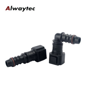 6.3mm 1/4 yakıt hattı hızlı bağlantı hızlı bağlantı hızlı bırakma konnektörü araba Styling yakıt basınç regülatörü Common Rail - Product Image 5