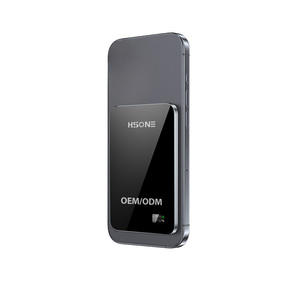 LF21 7mm Ultra Slim <b>Mirror</b> Glass Aluminum Power Bank 118g with LED Display and 15W Magnetic 3-in-1 Charging - Product Image 3