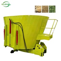 Équipement d'élevage vertical de 36 mètres cubes avec machine complète de 24 mètres cubes pour la distribution de la nourriture et l'augmentation de la production de lait