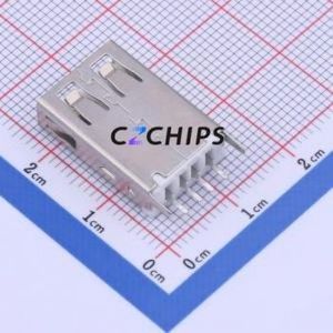 916-261A101CY10200 <b>USB</b> Connector Through hole Component (THT) Connector Type-<b>A</b> <b>USB</b> <b>2.0</b> Female Through Hole - Product Image 2