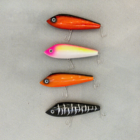 Leurre de pêche OEM Big Game Stick Bait 8" 10" en plastique ABS rigide pour la pêche à la traîne du thon bleu, leurre de pêche en mer GT, crayon coulant