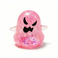 Jouet Squishy Fantôme Coloré en TPR Souple, Anti-Stress, pour Enfants, Idéal pour Fêtes et Récompenses Scolaires – Approvisionnement Direct Usine