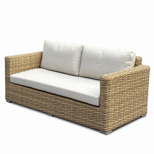 أريكة الحديقة الحديثة Defaico الأكثر مبيعاً في الفناء ، الروطان المنسوجة في الهواء الطلق للفنادق - Product Image 5