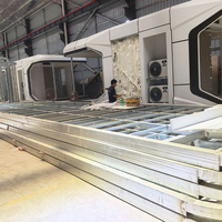 Capsule spatiale préfabriquée respirante avec salle de bain, chambre, atelier et bureau à domicile – Installation rapide