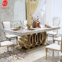 Table à manger réglable en bois de l'usine de Foshan, ensembles de salle à manger solides avec 4 chaises