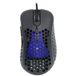 Optical Wired <strong>Gamer</strong> Mouse Slim Cheap 6400 DPI Honeycomb USB Lightweight Ergonomics RGB Gaming Wired Mouse for <strong>PC</strong> <strong>Laptop</strong> - Product Image 5
