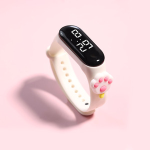 Mode <span class=keywords><strong>Mickey</strong></span> enfants montres pour filles Bracelet électronique sport tactile LED Spiderman poupée enfants <span class=keywords><strong>montre</strong></span> femmes étanche horloge - Product Image 1