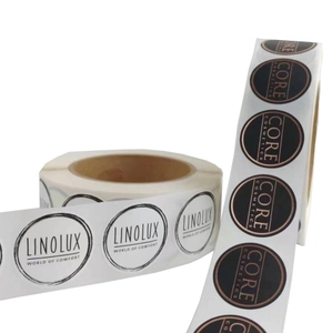 מתנת ויניל עמיד למים אישית מודפסת מדבקות מדבקות לקידום Die Cut מדבקות לוגו בהתאמה אישית - Product Image 2