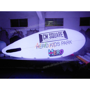 Hot bán quảng cáo không khí Zeppelin Bầu Trời khí cầu ngoài trời LED Helium bóng Inflatable blimp để bán - Product Image 1