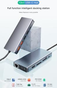 Tốt nhất bán tất cả trong 1 đa chức năng USB-C hub, với USB-C để HDMI usb3.2 cổng với 100W PD sạc cho Type-C thiết bị - Product Image 5