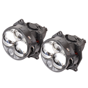 Proiettore bifocale LED lente Laser 3 '170W Focos Faro universale auto LED Bi LED lente proiettore Laser dritto - Product Image 3