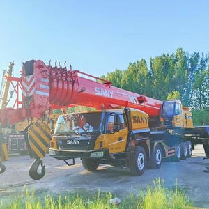 Camion-grue d'occasion en bon état Sany 100T certifié EPA, système hydraulique efficace pour les travaux d'infrastructure - Product Image 1