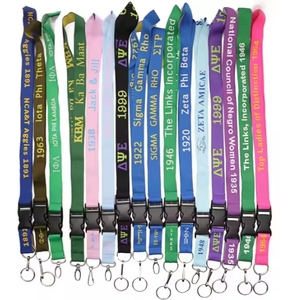 Custom LOGO Printed Fashion Full Color Design Neck Strap <b>Polyester</b> <b>Lanyards</b> - Product Image 6