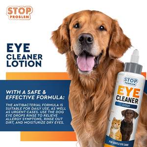 Loción Limpiadora de Ojos para Mascotas, 3.4 Fl Oz, Cuidado Ocular Suave, Fórmula Natural - Product Image 6
