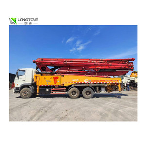 รถปั๊มคอนกรีตดีเซล Zoomlion มือสอง ระยะส่งแนวตั้งและแนวนอน 52 เมตร ผลผลิต 180 เมตร/ชม. เครื่องยนต์และมอเตอร์จากหูหนาน - Product Image 5