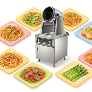 Friteuse automatique polyvalente pour petits restaurants, fonctions de cuisson multiples, design compact - Product Image 5
