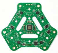 Carte mère de robot industriel PCB PCBA, carte FR4 multicouche, assemblage SMT, contrôle d'impédance, RoHS, OEM