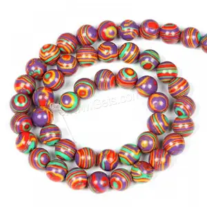 DIY jewelry making bulk Natural Malachite Beads Round size 4 6 8 10 12mm more colors for choice Approx 14.96 Inch 1566326