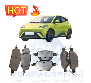 Plaquettes de <span class=keywords><strong>frein</strong></span> avant et arrière pour BYD Seagull Dolphin Mini 2023 2024 2025, kit d'accessoires pour système de freinage à disque céramique semi-métallique - Product Image 1