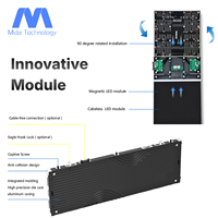 Panel de Pantalla LED para Instalación Fija en Interiores MIDA, P2.6 P2.97 P3.91, Pantalla LED a Todo Color para Instalación Fija