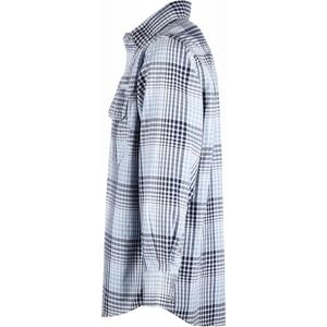 <span class=keywords><strong>เสื้อ</strong></span>ผ้าป้องกันไฟไหม้ FRC Clothing CAT2 Arc Safety Apparel ผ้าฝ้ายทนไฟ 7.5 ออนซ์ แขนเสื้อผ้าฝ้ายทนไฟ ย้อมเส้นด้ายลายสก็อต ป้องกันไฟไหม้ กระดุมยูเรียทนไฟ - Product Image 3