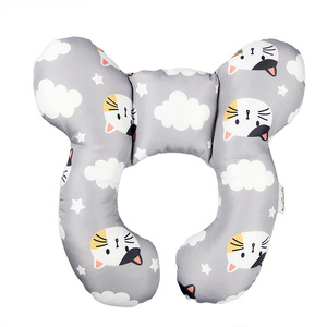 Personnalisé nouveau bébé oreiller de protection voyage siège de voiture tête cou soutien oreillers nouveau-né enfants U forme appui-tête - Product Image 6