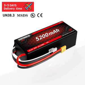 แบตเตอรี่ DEFNOCO 5200mAh 6S2P 22.2V ความหนาแน่นสูง อัตราการคายประจุ 70C ชุดแบตเตอรี่กึ่งโซลิดสเตท รับประกัน 1 ปี DF9043128 กึ่งโซลิดสเตท - Product Image 6