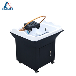 Le bassin de shampooing Portable blanc de vente chaude peut déplacer le bassin de tête Portable dédié au salon de beauté - Product Image 1