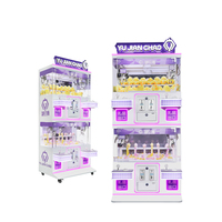 Nouveauté : Mini machine à griffes de haute qualité pour enfants, modèle boutique quatre joueurs, pour attraper des poupées et des cadeaux