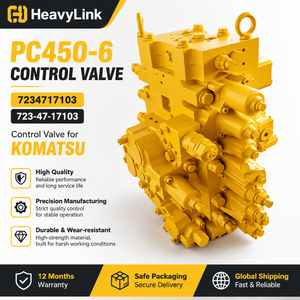 วาล์วควบคุม HeavyLink PC450-6 สำหรับ Komatsu 7234717103 ชิ้นส่วนไฮดรอลิกความแม่นยำสูง รับประกัน 12 เดือน - Product Image 3