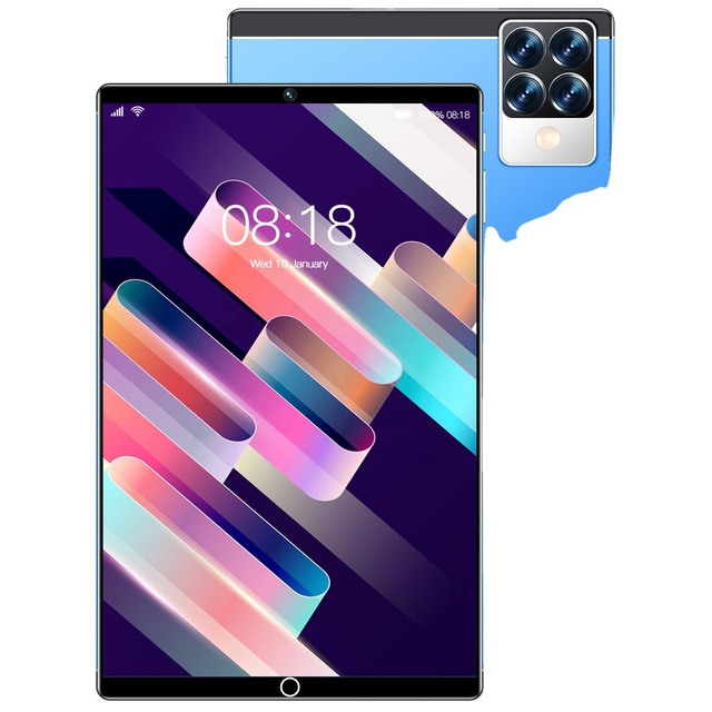 1GB/2GB + 8/16/32GB 2K Display MTK6580 Quad Core 7680mAh 4G Blackview Tab 16 10.1" Business Use Smart Tablet PC