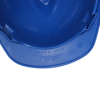 Casque de protection de la tête en matériau PP pour les travailleurs de la construction