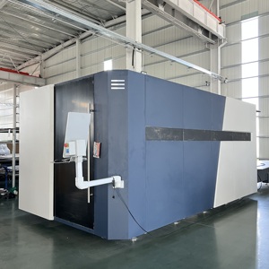 เครื่องตัด<span class=keywords><strong>ไฟ</strong></span>เบอร์เลเซอร์ UTOOLS 6000W รุ่น 3015 CNC สำหรับตัดโลหะแบบท่อและแผ่น ดีไซน์แบบปิด - Product Image 2