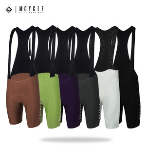 Mcycle Unisex riflettente <span class=keywords><strong>MTB</strong></span> ciclismo pantaloncini traspirante bavaglino imbottito con caratteristiche senza soluzione di continuità nome della squadra personalizzato per uso bici da strada - Product Image 1