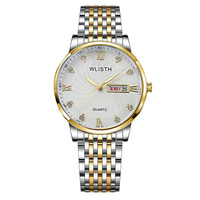 WLISTH jam tangan pria, jam tangan pria Quartz lintas batas Mewah Trendi modis terlaris