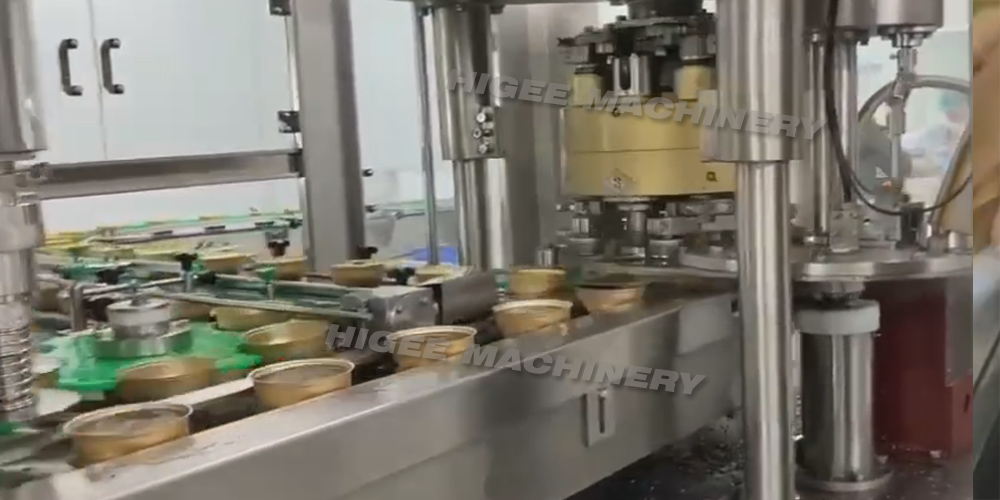 Canned bowl type bird's nest liquid filling and seaming  machine beverage machinery wrap around labeling machine