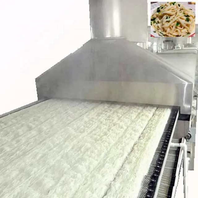 Rice vermicelli production line/rice noodle cutting machine