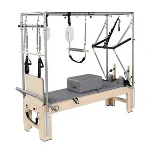 Máquina de Pilates Profesional 3 en 1 de Madera de Arce con Torre y Trapecio para Estudio y Hogar - Product Image 3