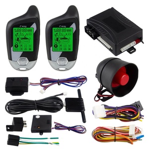 EASYGUARD DC12V EC202 2 Way Car Alarm System with LCD Pager Display Remote Engine Start & Microwave <b>Sensor</b> - Product Image 2